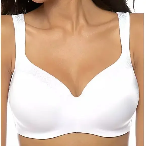 Playtex 4823 Secrets Amazing Shape Balconette Underwire Bra | White | 40DDD - Picture 2 of 4
